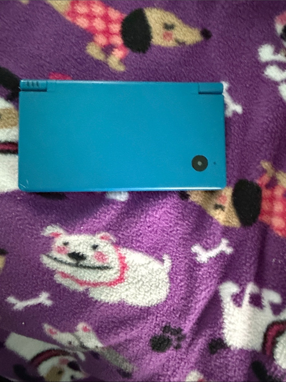Nintendo Blue Handheld Gaming Console